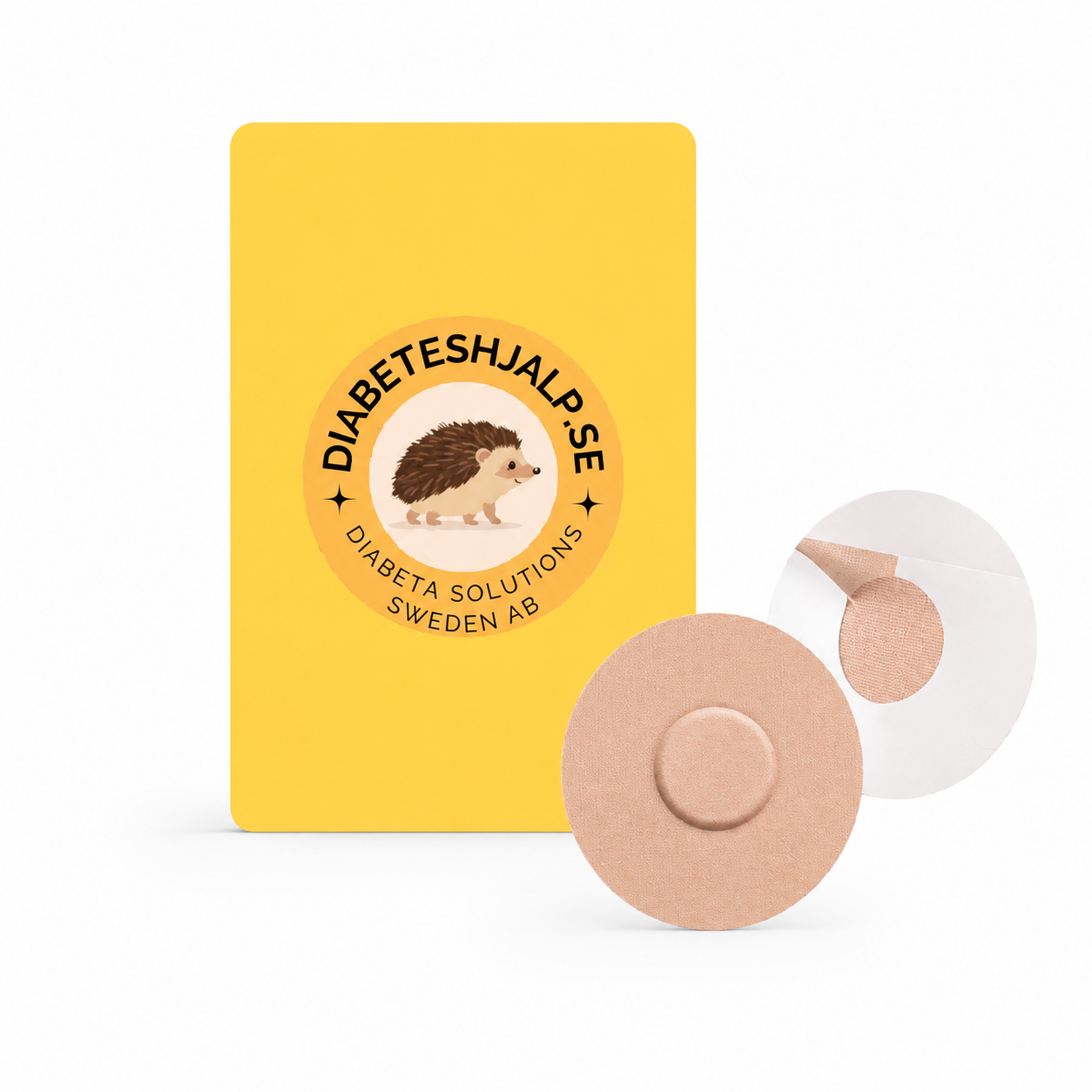 Freestyle Libre 3 CGM-sensor overpatches – Beige