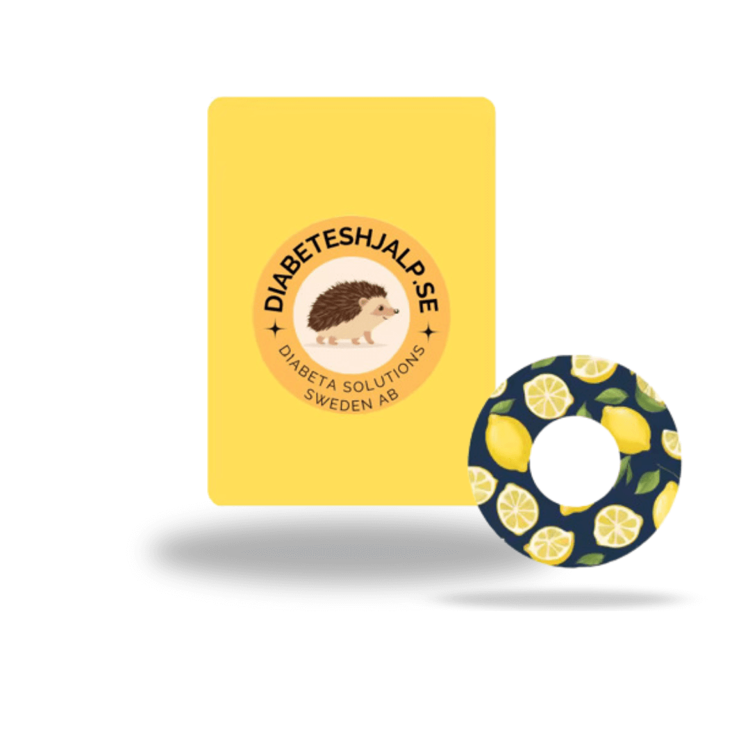 Diabeteshjalp Sensor plåster Lemon's tree CGM-sensor overpatches för Freestyle Libre 3