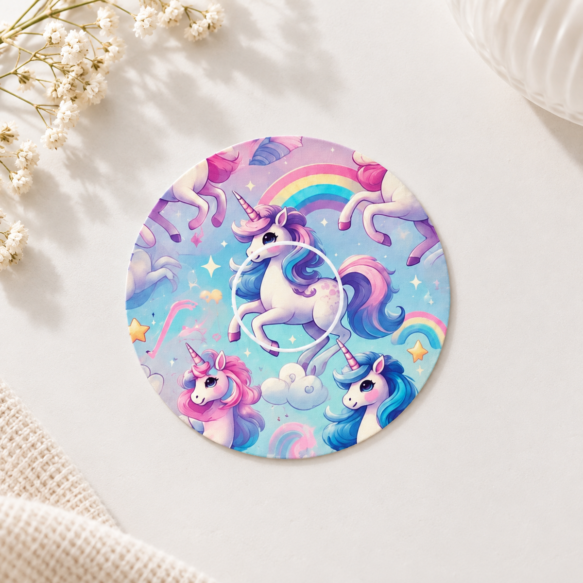 Unicorn Ponny CGM Patch för Freestyle Libre 3 inkl. Sensor Sticker