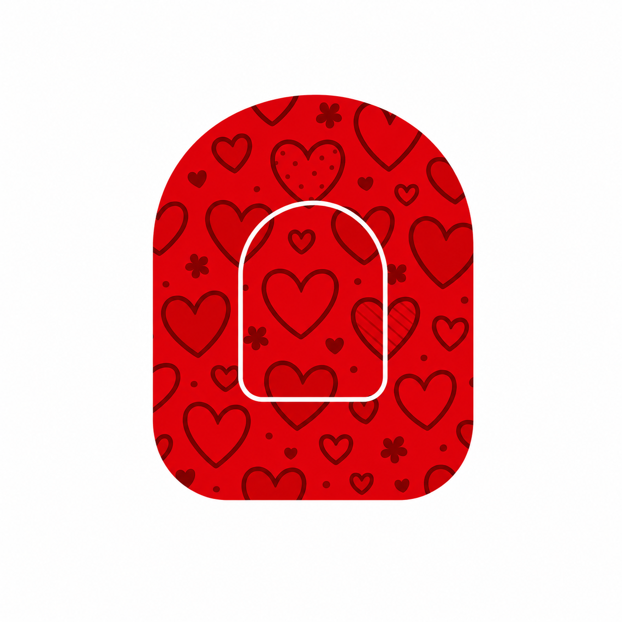 Heart Omnipod Overpatch – Extra stability for Insulin Pump