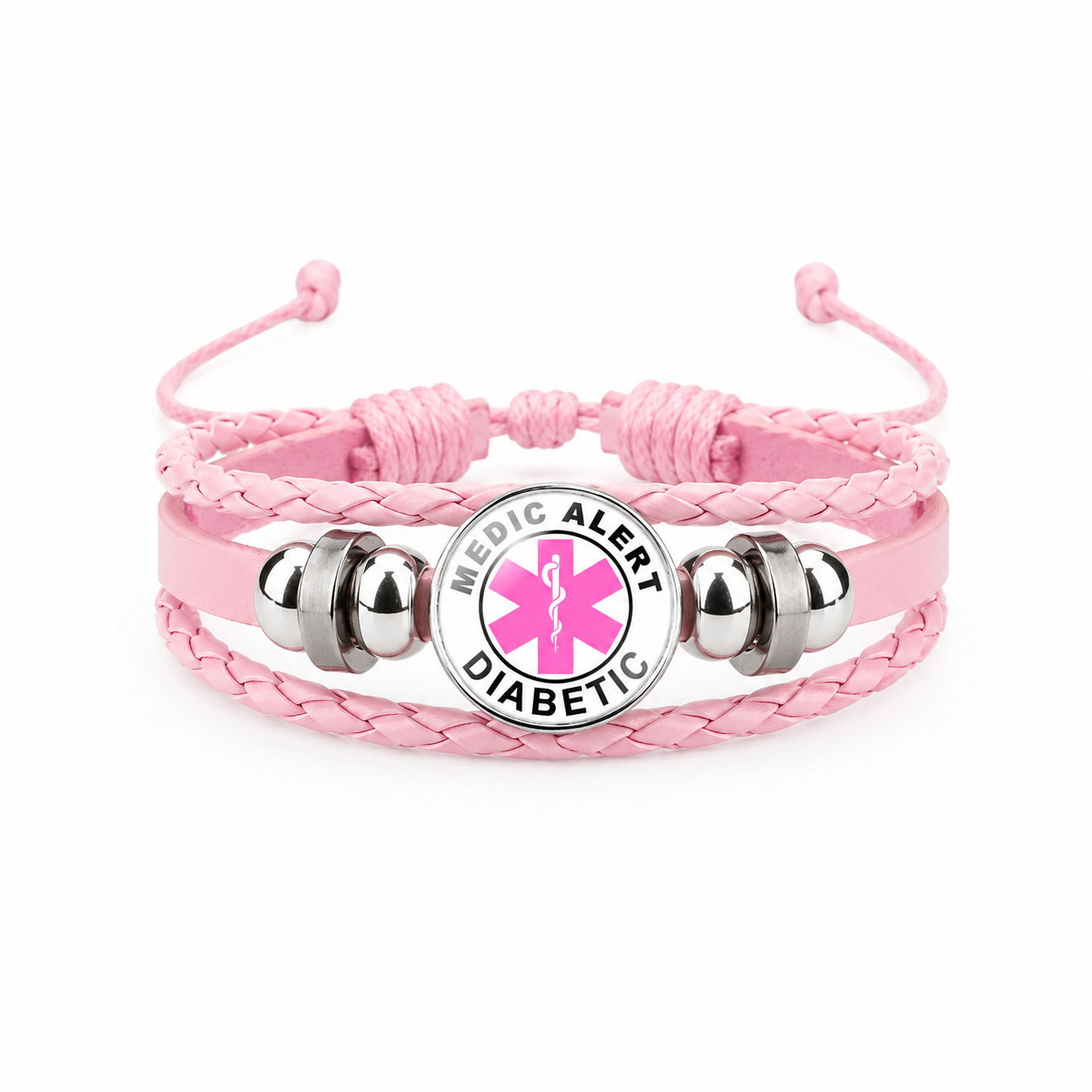 Diabeta Alert Bracelet - Type 1 and Type 2 Diabetes - wear with pride