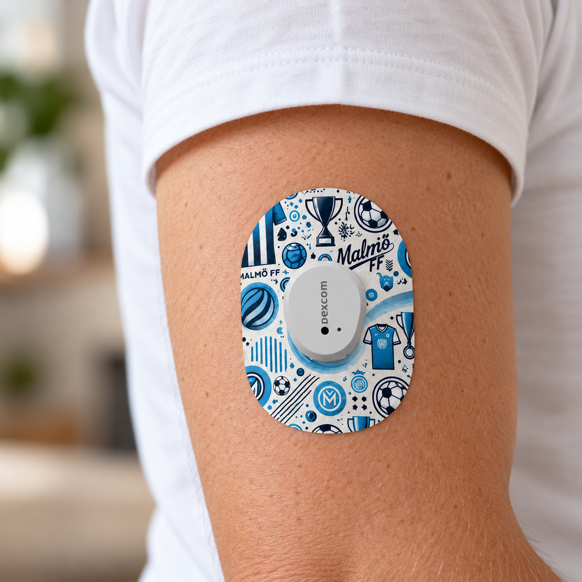 Dexcom G7 CGM-sensor overpatches – Malmö FF