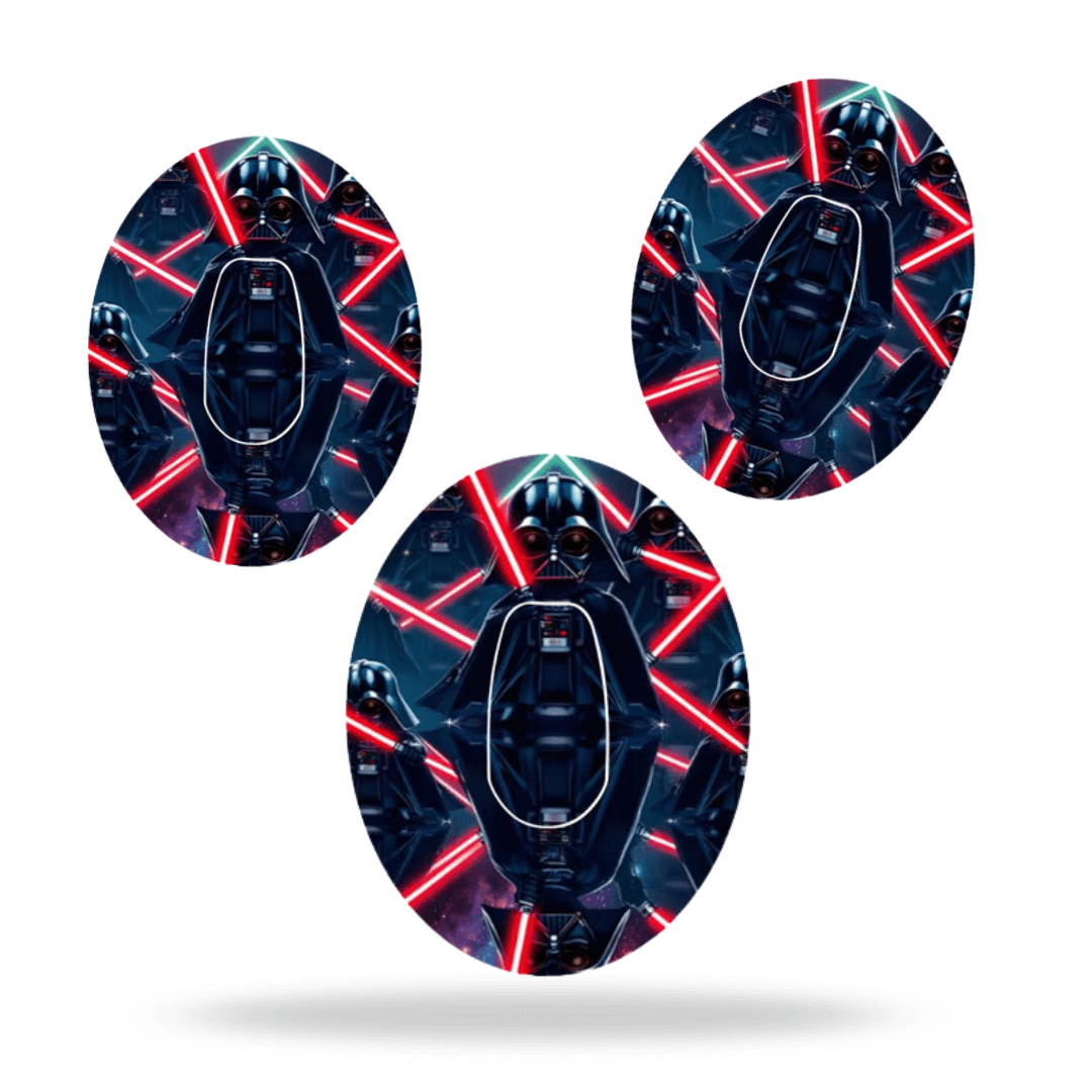 Darth Vader Star Wars Dexcom G6 Overpatch – inkl. Sensor Sticker.