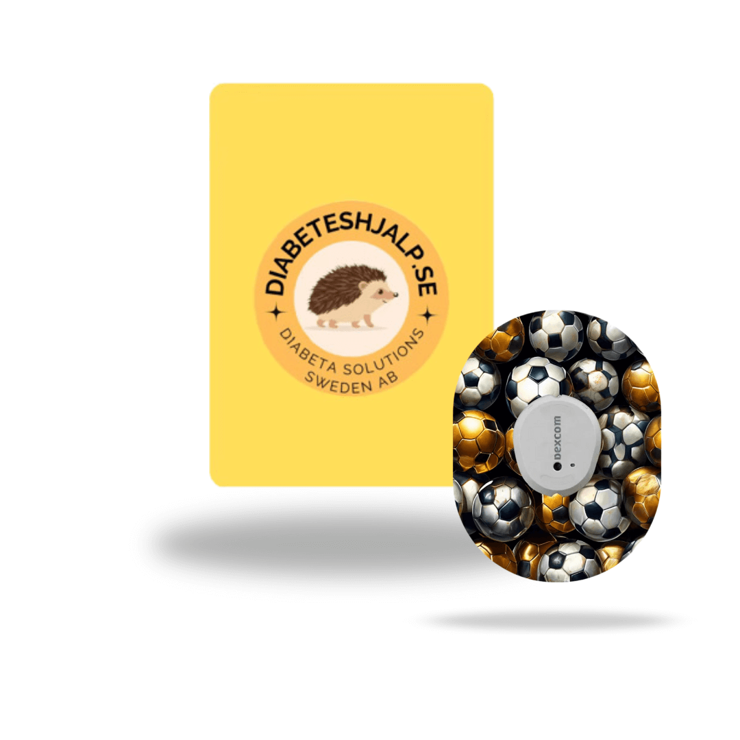 Dexcom G7 Fotboll CGM-sensor Overpatches.