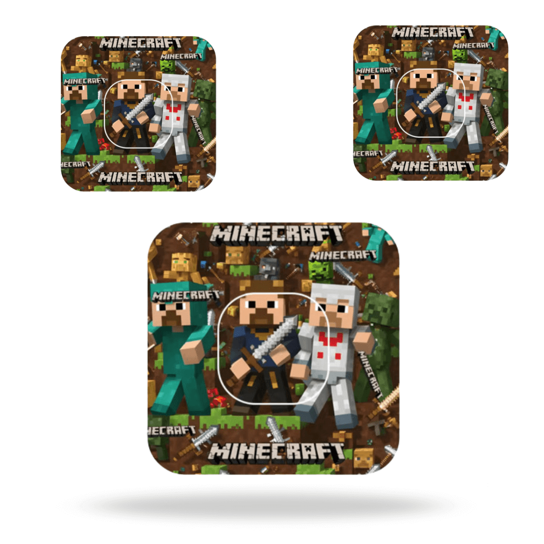 Minecraft CGM overpatch för Simplera Sync – inkl. Sensor Sticker.