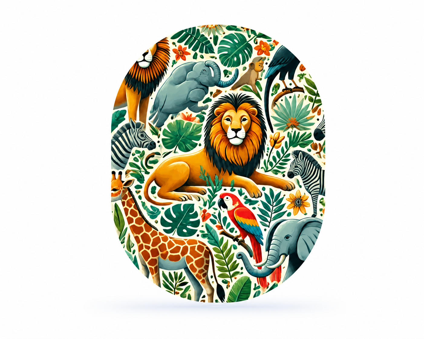 Animal Kingdom CGM-patchar för Dexcom G7 inkl. Sensor Sticker