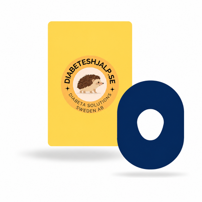 DiabetaGuard – Navy Blue CGM Patches for Dexcom One+ Sensor (10-pack)