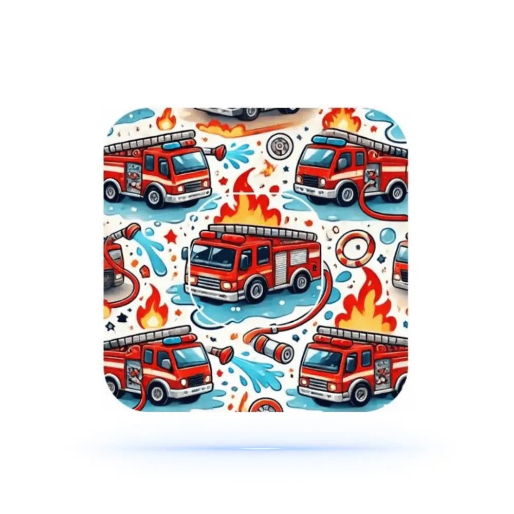 Fire trucks CGM Sensor Patch for Simplera (10-pack) incl. Sensor Sticker