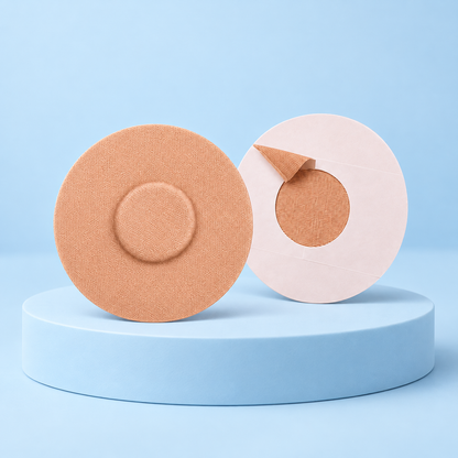 TruSteel™ Infusionsset Patches – Hudvänliga fixeringsplåster (10-pack)