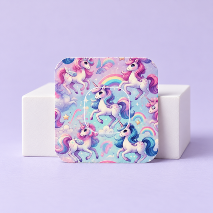 Unicorn Ponny CGM overpatches för simplera sync inkl. Sensor Sticker