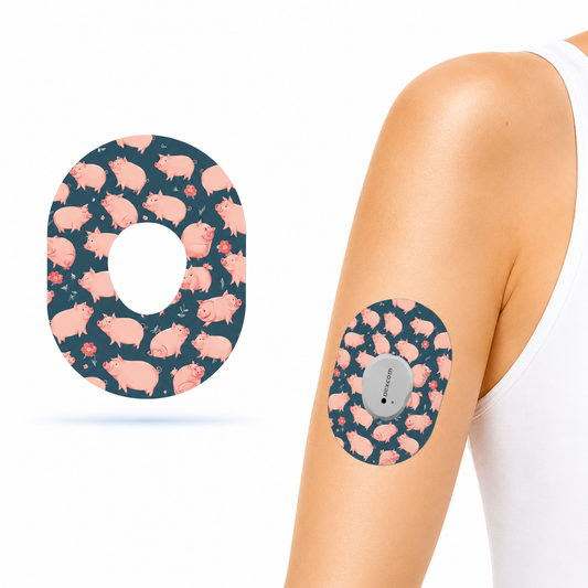 Dexcom G7 Grisen Overpatches – Skydda Med Stil