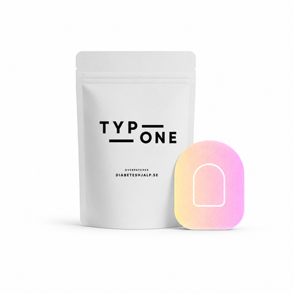 Pinkish Overpatches for Omnipod 5 and Dash – incl. Pumpsticker