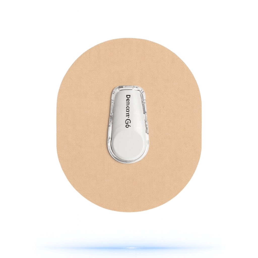 Dexcom G6 Beige Overpatch - Säker & Stabil.