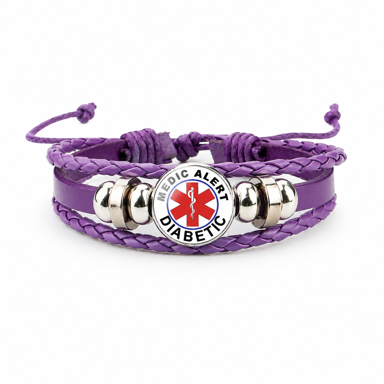 Diabeta Alert Bracelet - Type 1 and Type 2 Diabetes - wear with pride