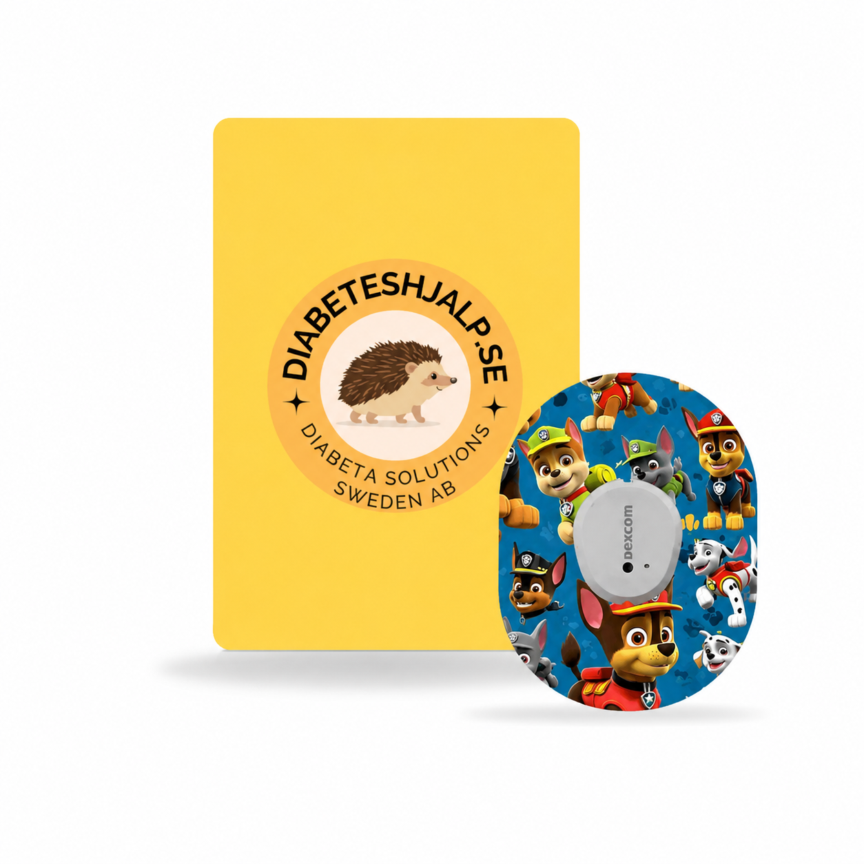 DiabetaGuard – Paw Patrol CGM Patches for Dexcom G7 Sensor (5-pack)