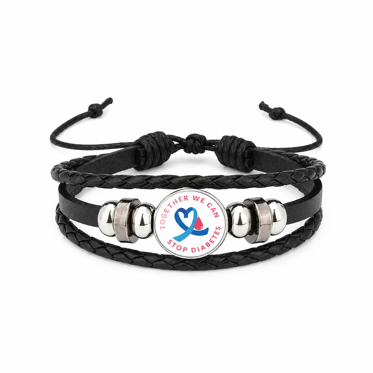 Diabeta Alert Bracelet - Type 1 and Type 2 Diabetes - wear with pride
