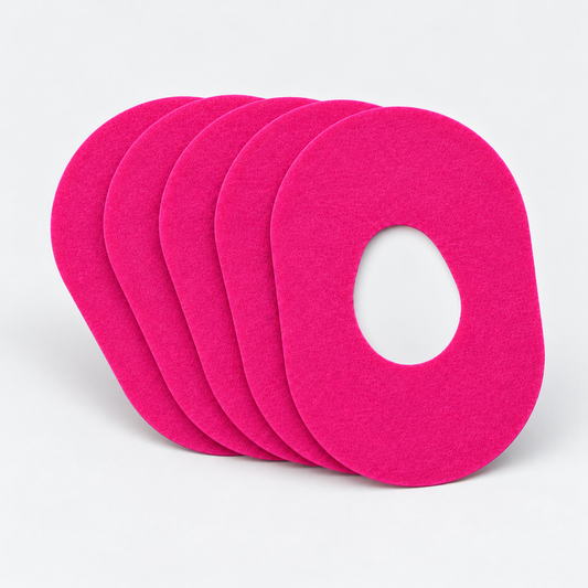 Dexcom ONE+ Sensorplåster Pink – Vattentåliga overpatches