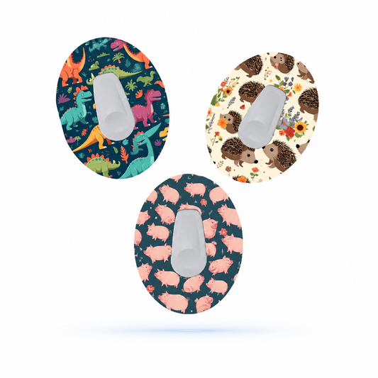 Dexcom G6 CGM-sensor overpatches – Playful Kids MixPack