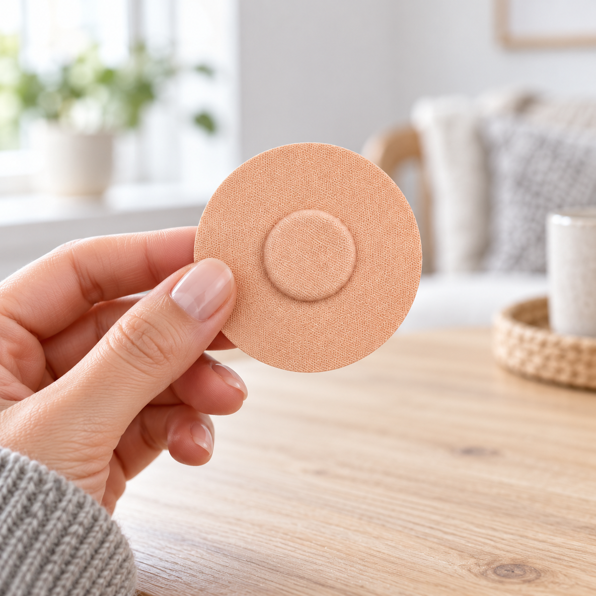 TruSteel™ Infusionsset Patches – Hudvänliga fixeringsplåster (10-pack)