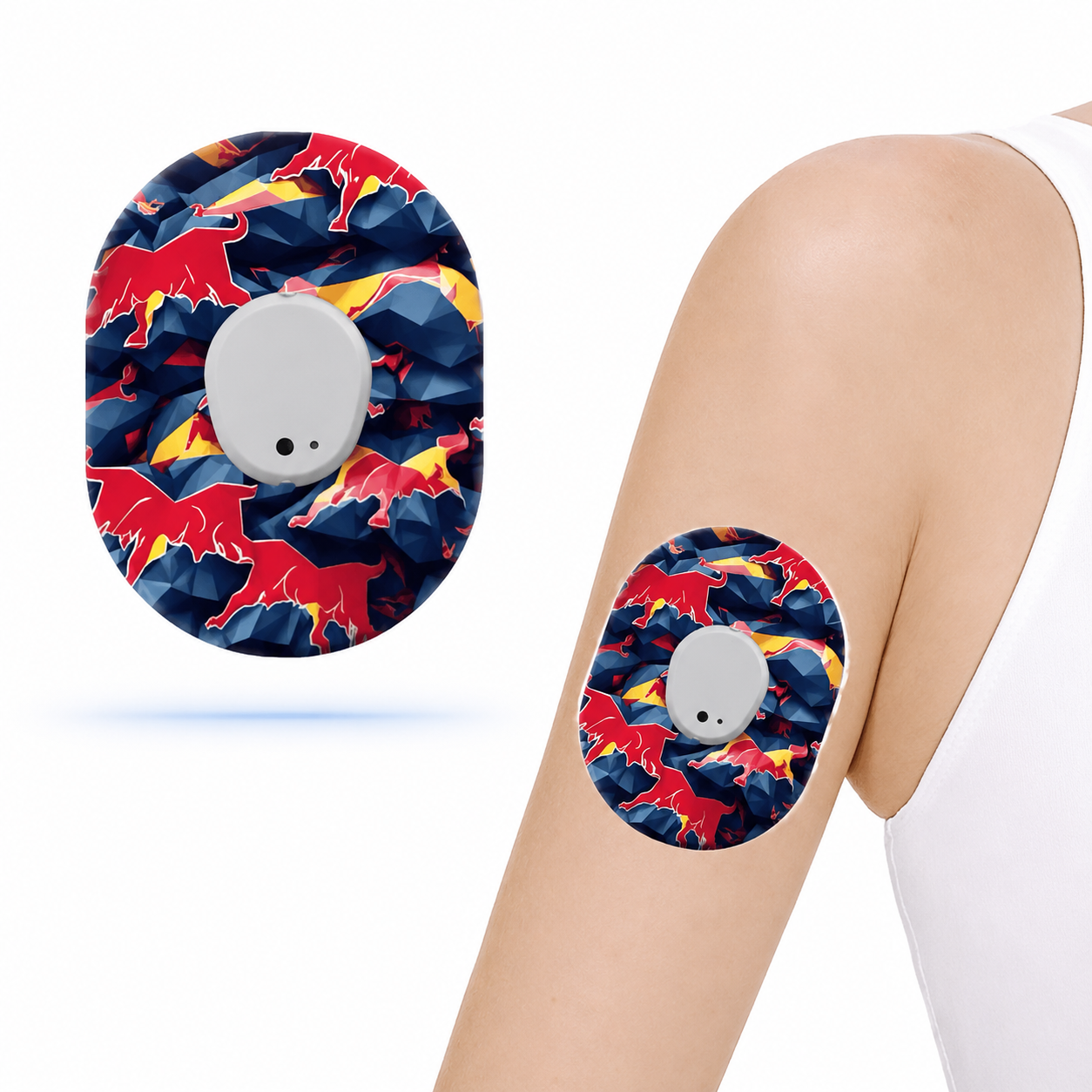 Xtrem Sport CGM Sensor Patches for Dexcom G7 (10-pack)