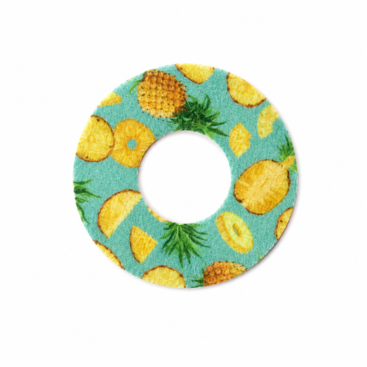 DiabetaGuard - Pineapple CGM Patch for Freestyle Libre 1 & 2 (5-pack)