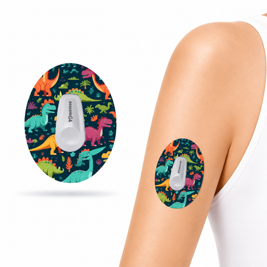 Dexcom G6 CGM-sensor overpatches – Dinosaur World