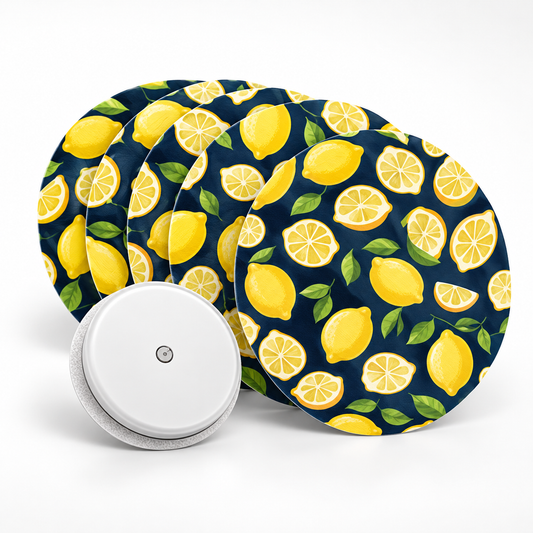 Freestyle Libre 1 & 2 Sensorplåster Lemon – Vattentåliga overpatches