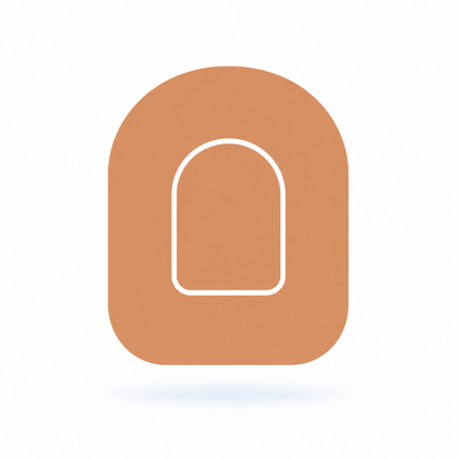 Beige Pump Overpatches – For Omnipod 5 &amp; Dash (incl. pump sticker)