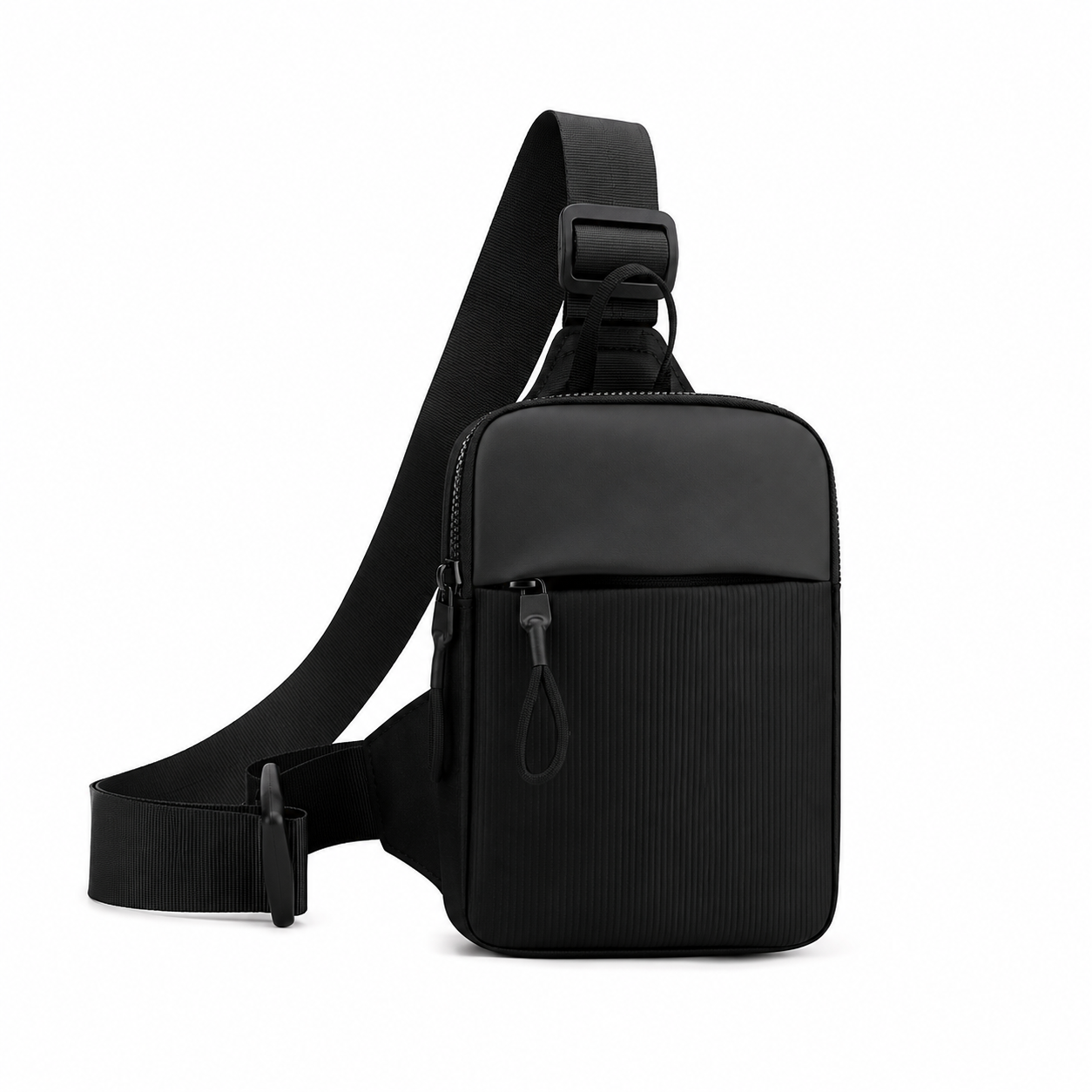 Sportig Crossbody-bag för Diabetesutrustning – Slitstarkt Nylon