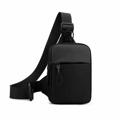 Sportig Crossbody-bag för Diabetesutrustning – Slitstarkt Nylon