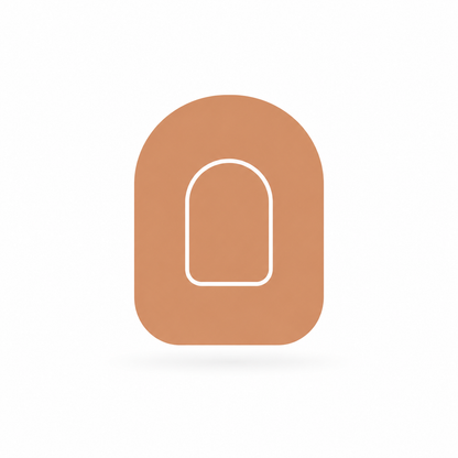 Beige Pump Overpatches – För Omnipod 5 & Dash (inkl. pump sticker)