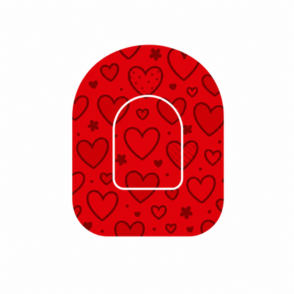 Heart Omnipod Overpatch – Extra stability for Insulin Pump