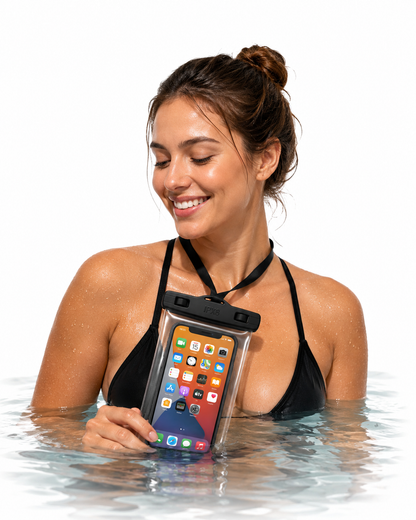 Mobile case storage – Waterproof and Transparent for Everyone who loves to swim