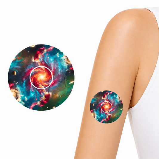 Freestyle Libre 3 Galaxy Overpatch inkl. Sensor Sticker