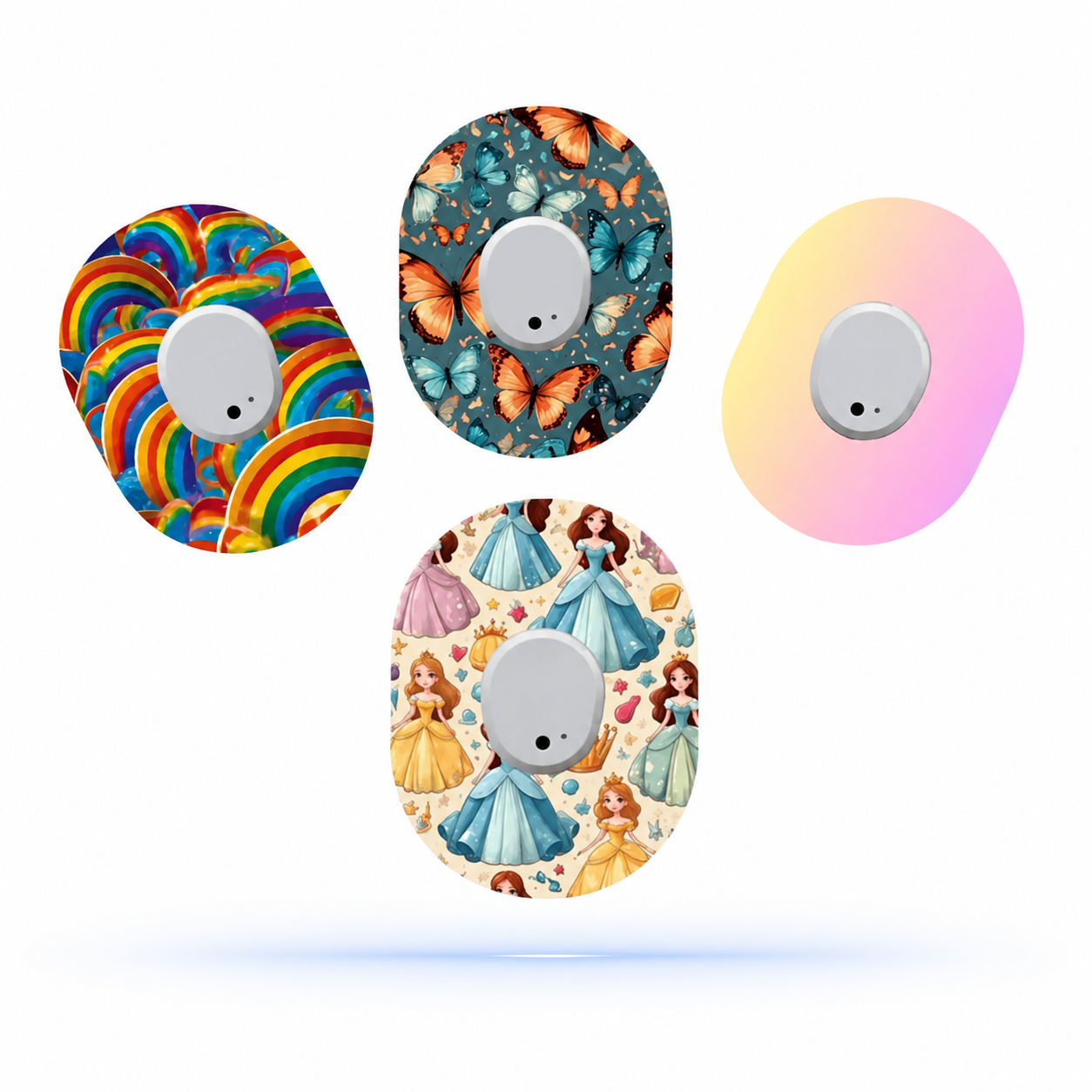Princess MixPack CGM Sensor patches for Dexcom G7 (4-pack)