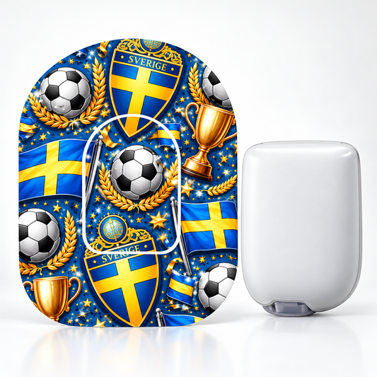 Omnipod 5 overpatches – Sveriges Edition inkl. VM-design