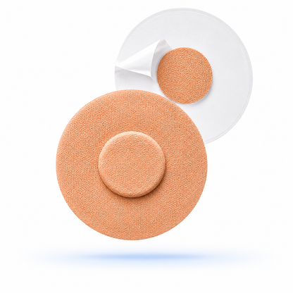 Freestyle Libre 3 CGM-sensor overpatches – Beige