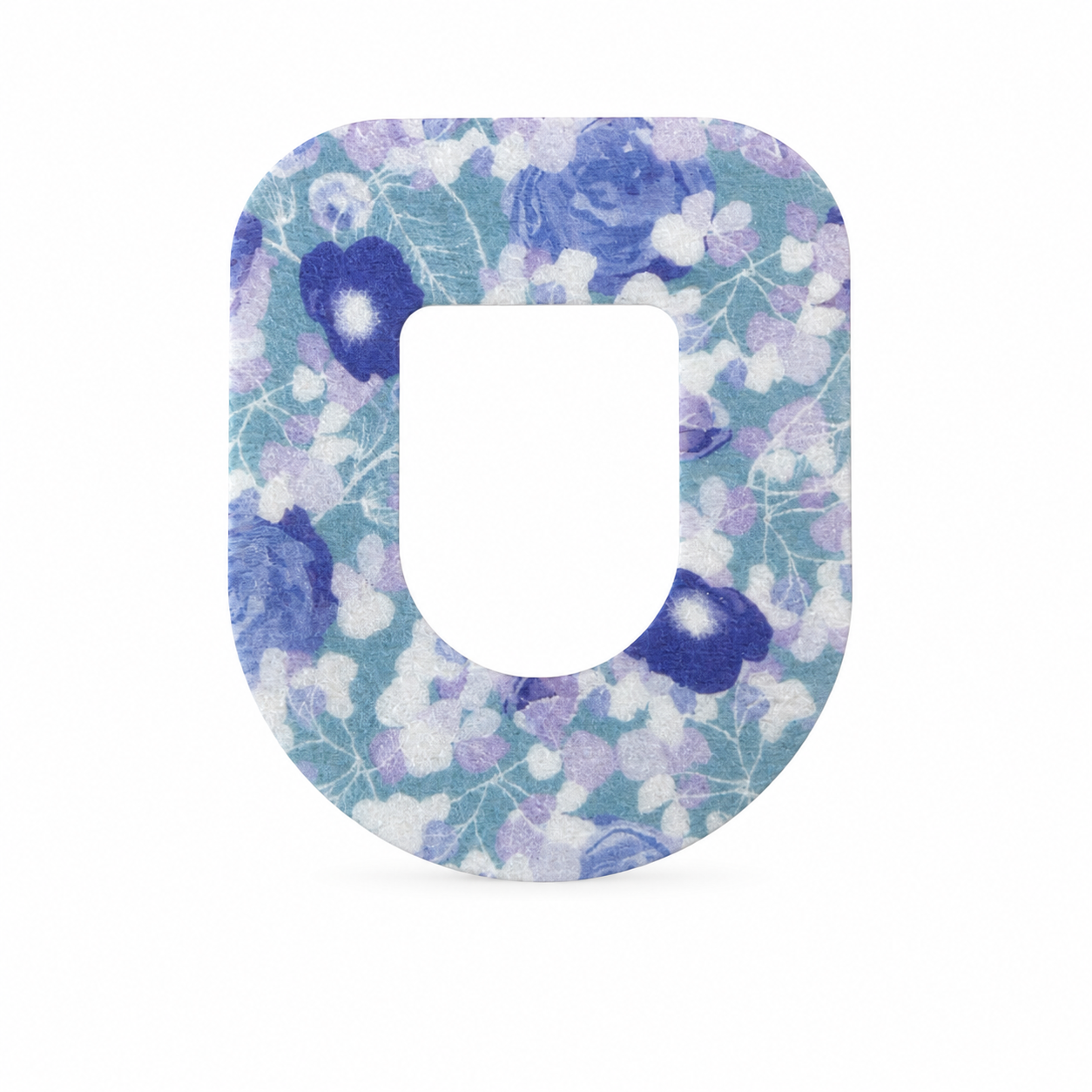 Omnipod Blueflower Overpatch – Vattentåligt fixeringsplåster.