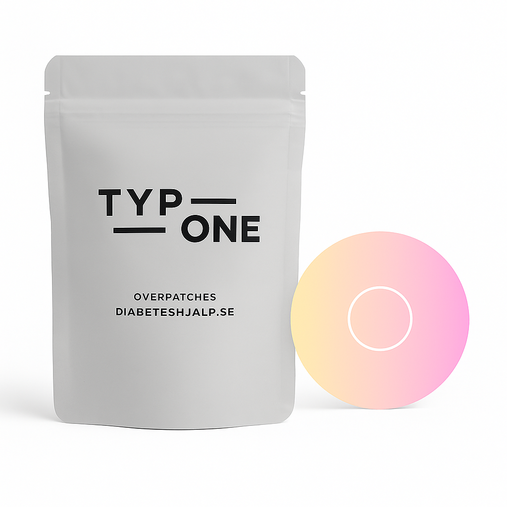 Pinkish CGM-Sensor Patch för Freestyle Libre 3 inkl. Sensor Sticker