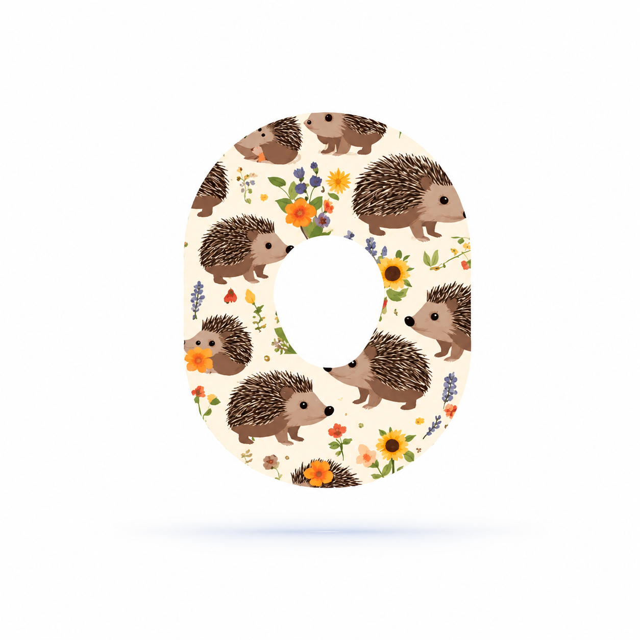DiabetaGuard - Hedgehogs theme CGM Patch for Dexcom G7