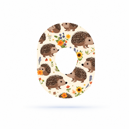 DiabetaGuard - Hedgehogs theme CGM Patch for Dexcom G7