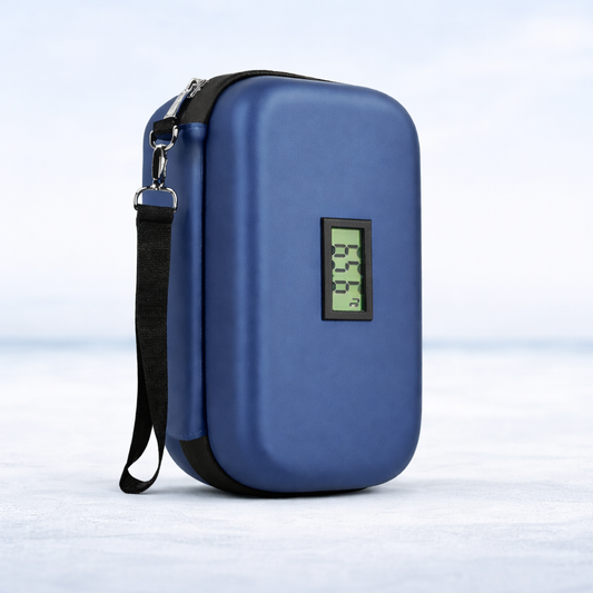 DiaCase Blue – Smart och smidigt kylfodral för säker förvaring!