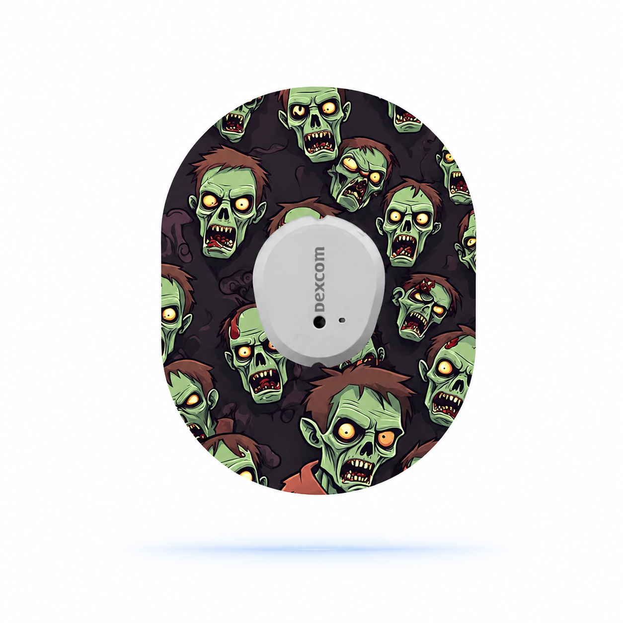 Monster Zombie CGM Sensor Patches for Dexcom G7 (10-pack)