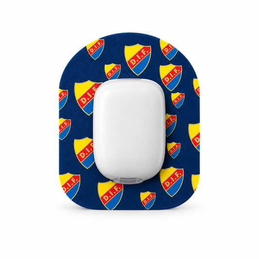 Omnipod Overpatch Djurgården – Extra Fäste för Pod