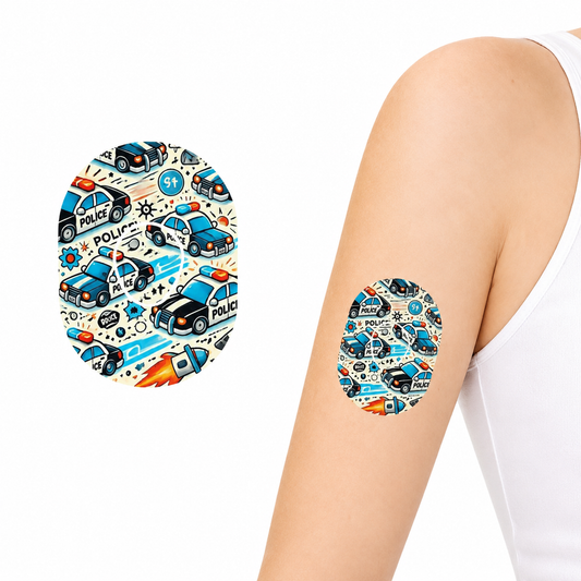 Dexcom G7 CGM-sensor overpatches – Polisbil inkl. Sensor Sticker