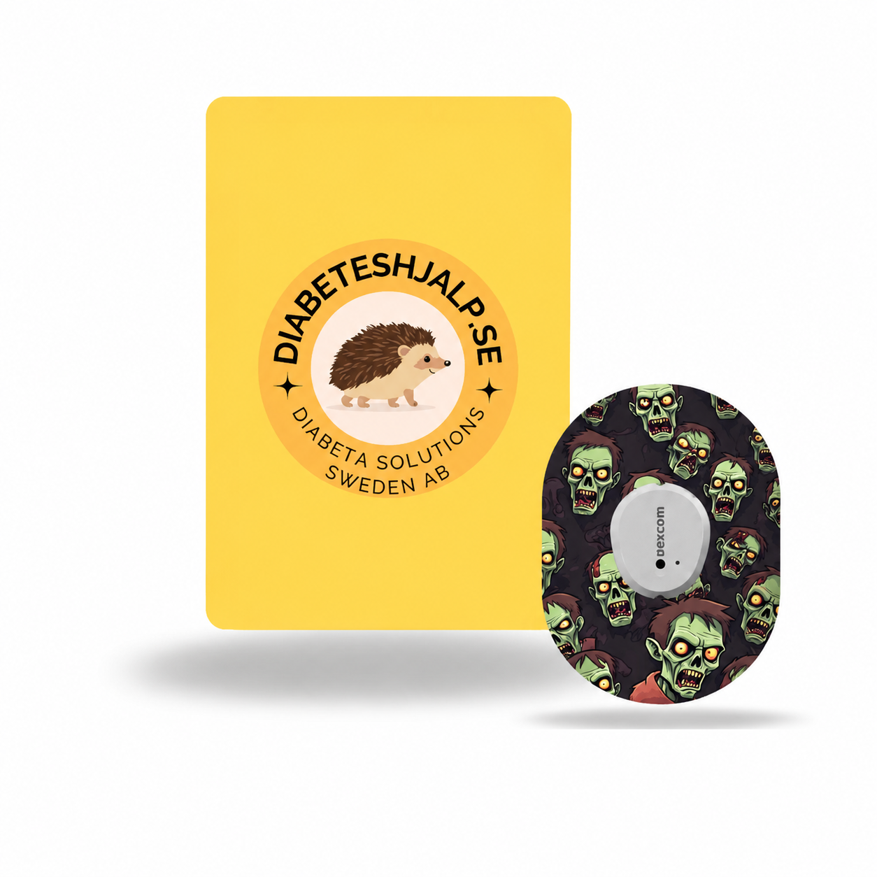 Monster Zombie CGM Sensor Patches for Dexcom G7 (10-pack)