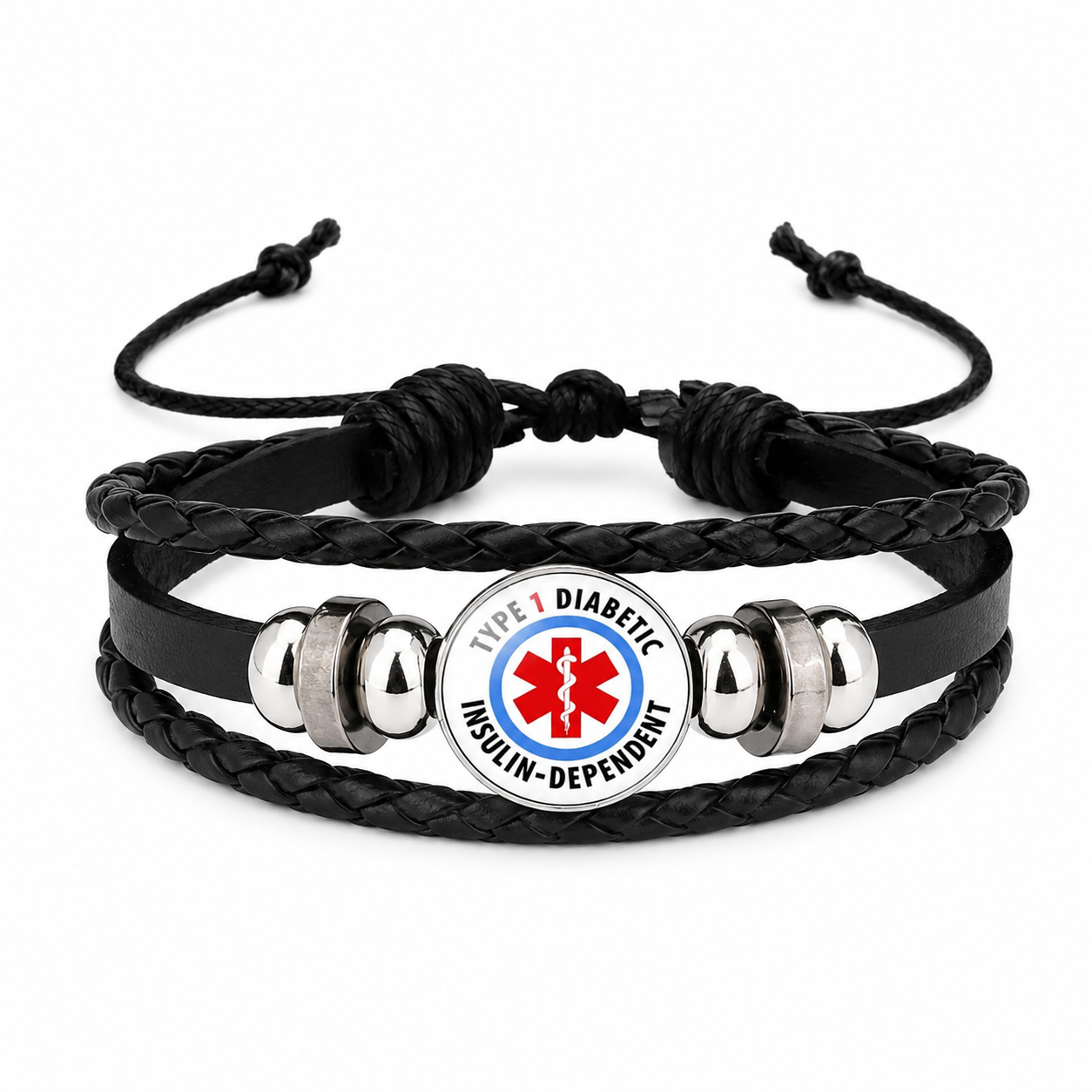 Diabeta Alert Bracelet - Type 1 and Type 2 Diabetes - wear with pride