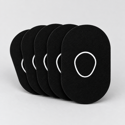 Dexcom G7 Sensorplåster Black Edition – Vattentåliga overpatches