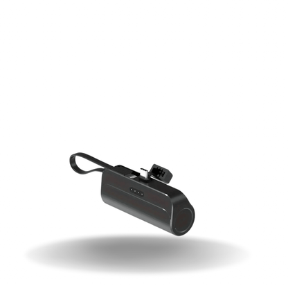 Powerbank 3-i-1 för iPhone, Android och USB-C-enheter, 5000mAh, idealisk för insulinpumpar som Tandem t:slim X2.