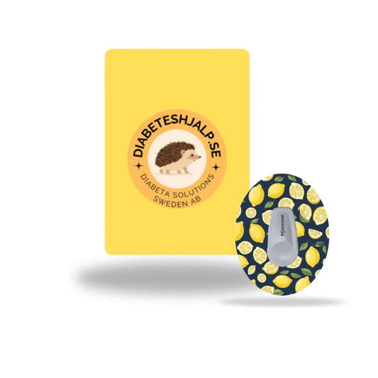 Dexcom G6  Lemon's CGM-sensor overpatches.